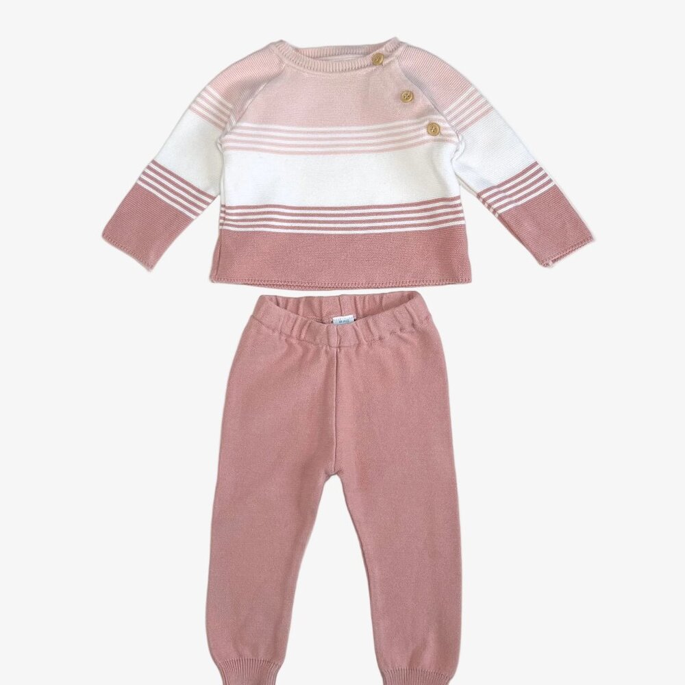 Feltman Brothers – Knitted Top & Pants Set (Size 3 months)
